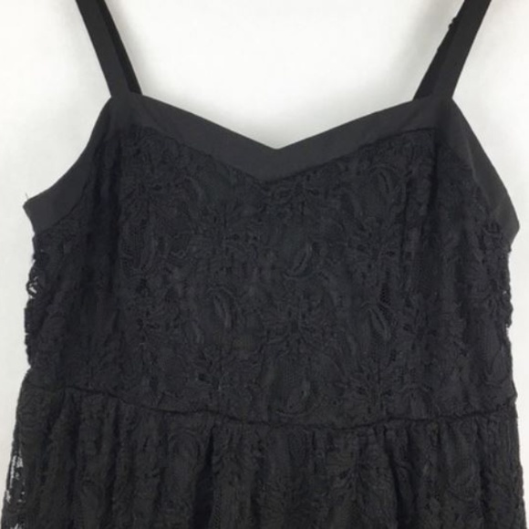 βͺ HP βͺ NWT Black Lace Dress - Plus - Picture 2 of 6